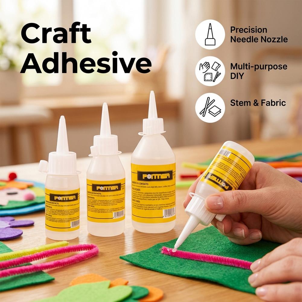 Woodworking Kits For Kids - غراء سيليكون سائل 30/50/100 مل للحرف