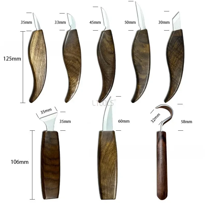 Woodworking Nc - جديد صغير النجارة نحت طقم السكاكين