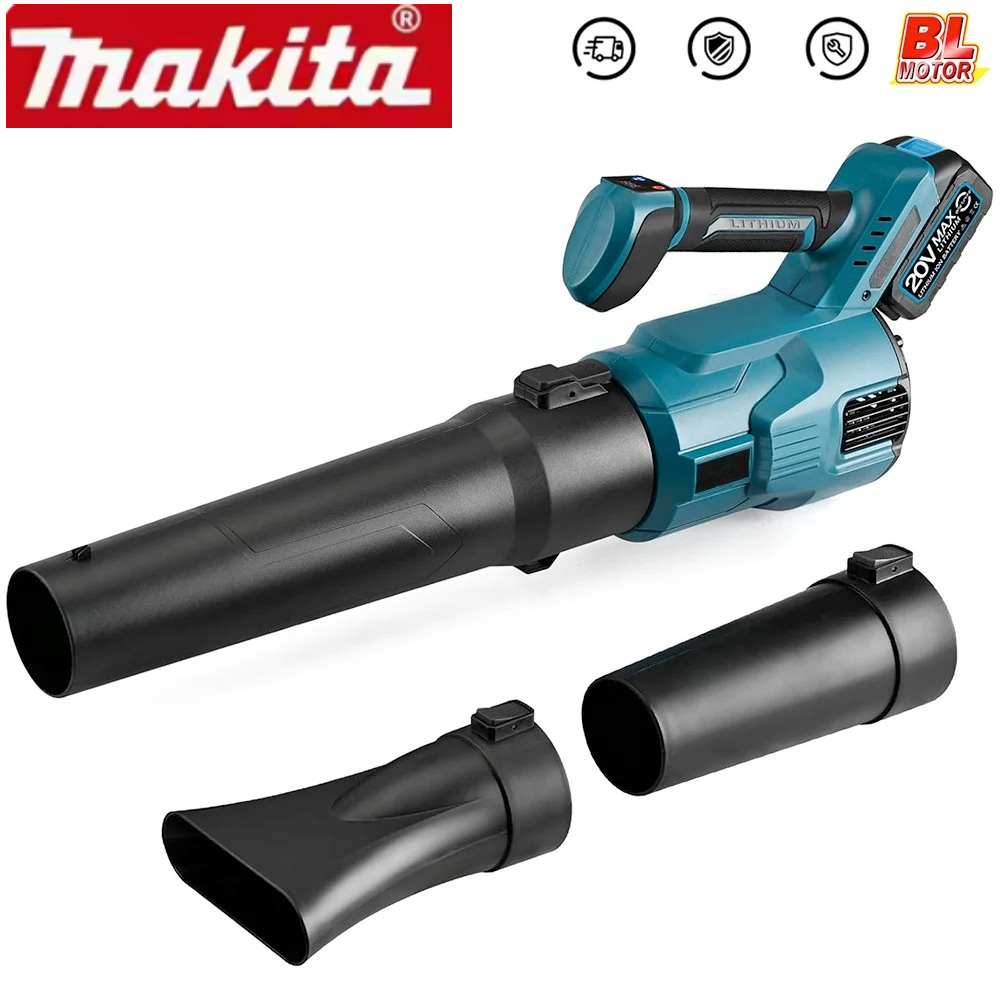 Woodworking Essential Tools - منفاخ هواء كهربائي لاسلكي من ماكيتا،