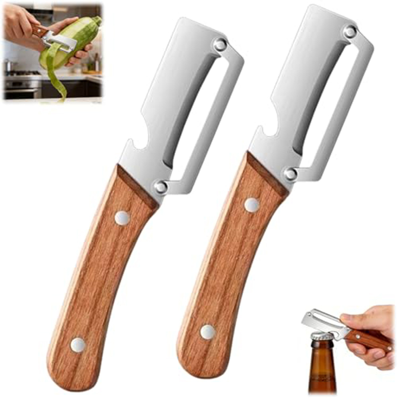 Woodworking Hobby - مقشرة خضروات من الفولاذ المقاوم للصدأ