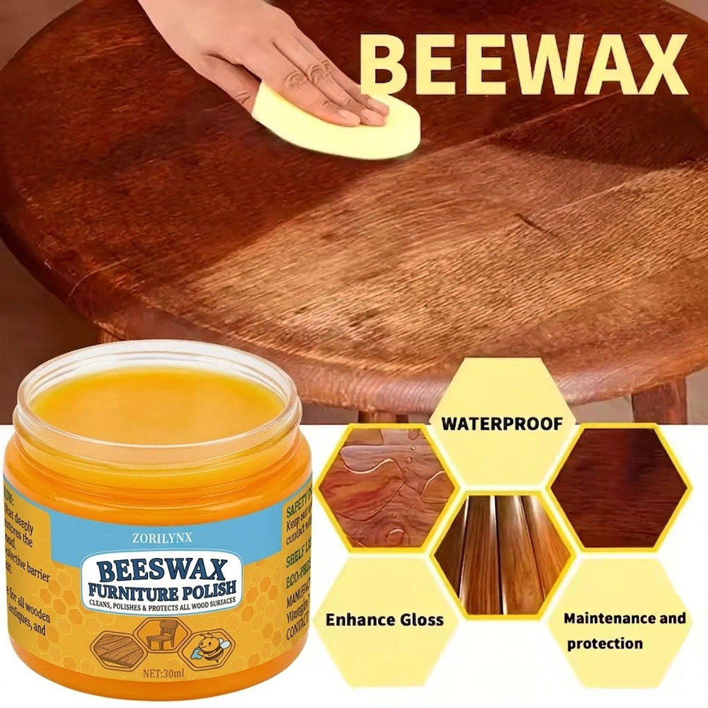 Woodworking Oil Finish - شمع تلميع الخشب من شمع العسل،