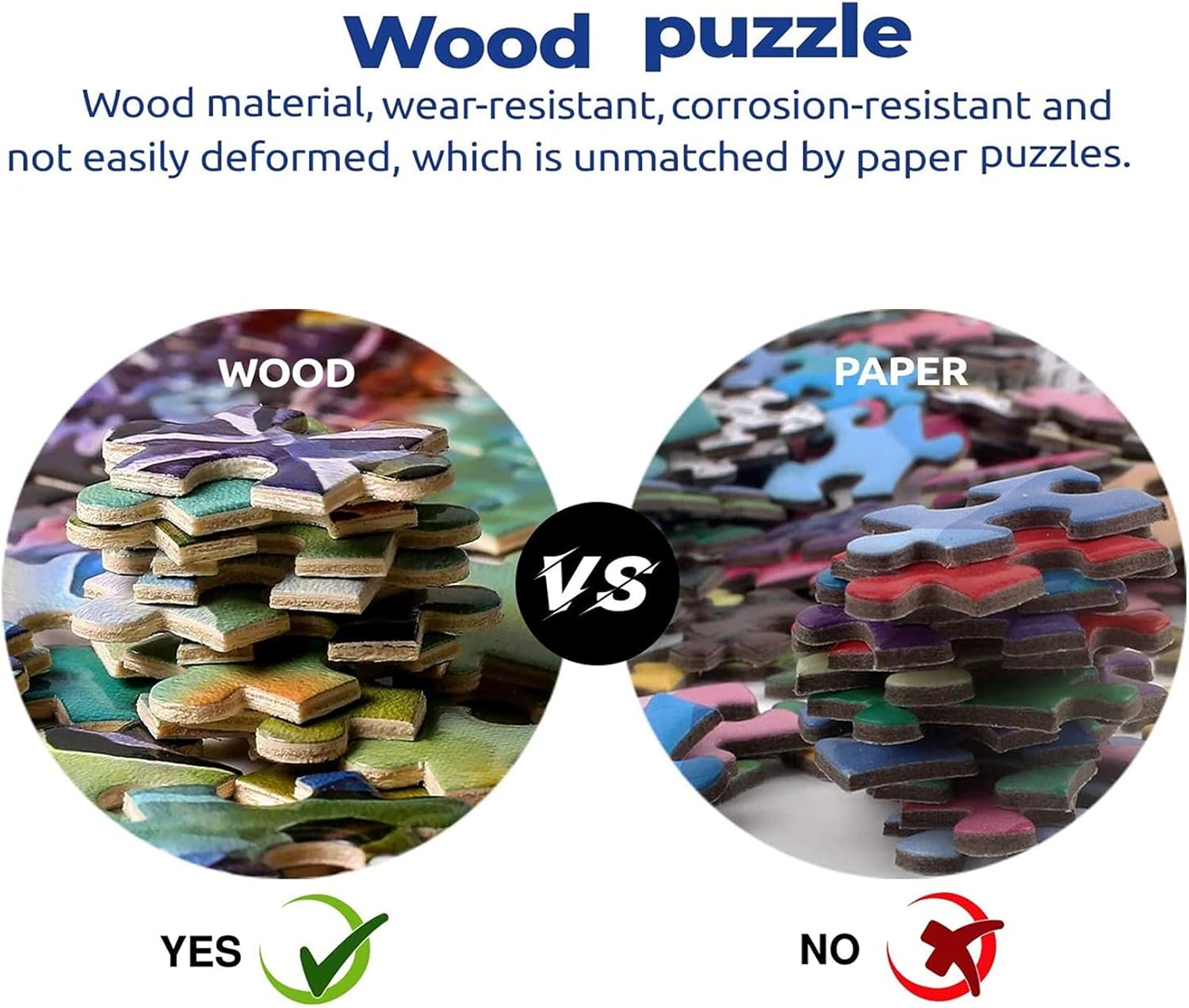 ألعاب تركيب الصور (بازل) لاصقة - مراجعة Woodworking Hobby وسعره