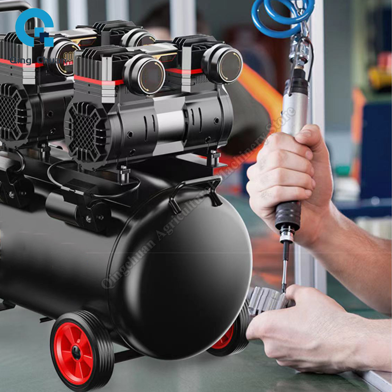ضاغط هواء صغير 220 فولت 40L در - مراجعة Woodworking Oil وسعره