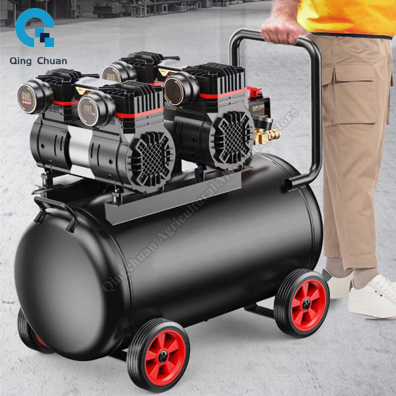 ضاغط هواء صغير 220 فولت 40L در - مراجعة Woodworking Oil وسعره