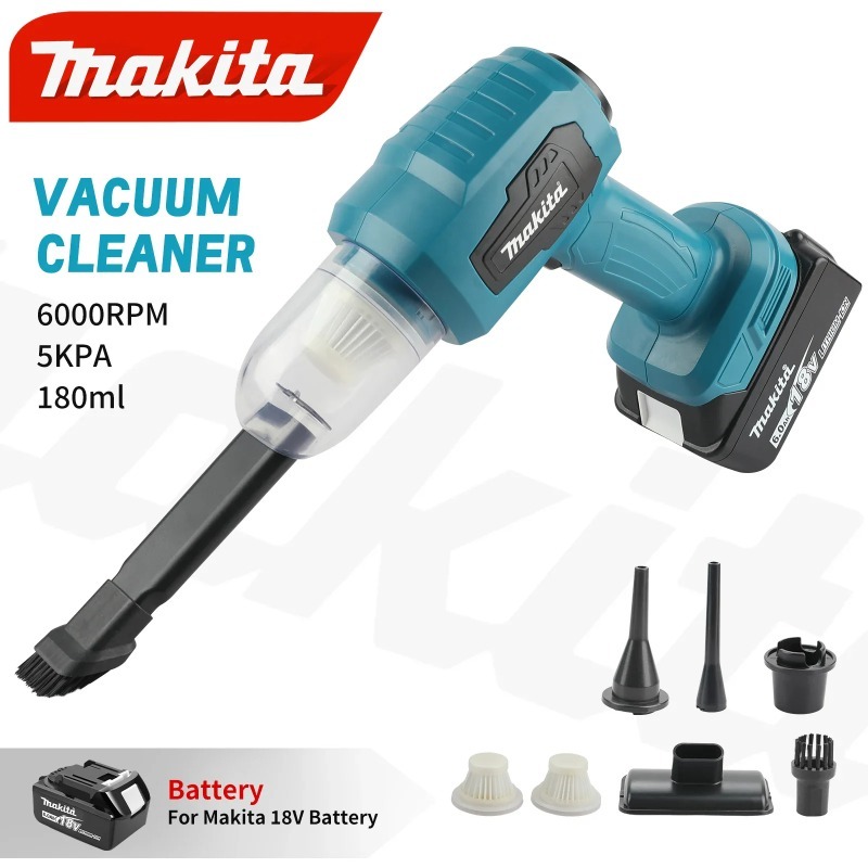 مكنسة كهربائية لاسلكية من ماكي - مراجعة Vacuum Cleaner Woodworking وسعره