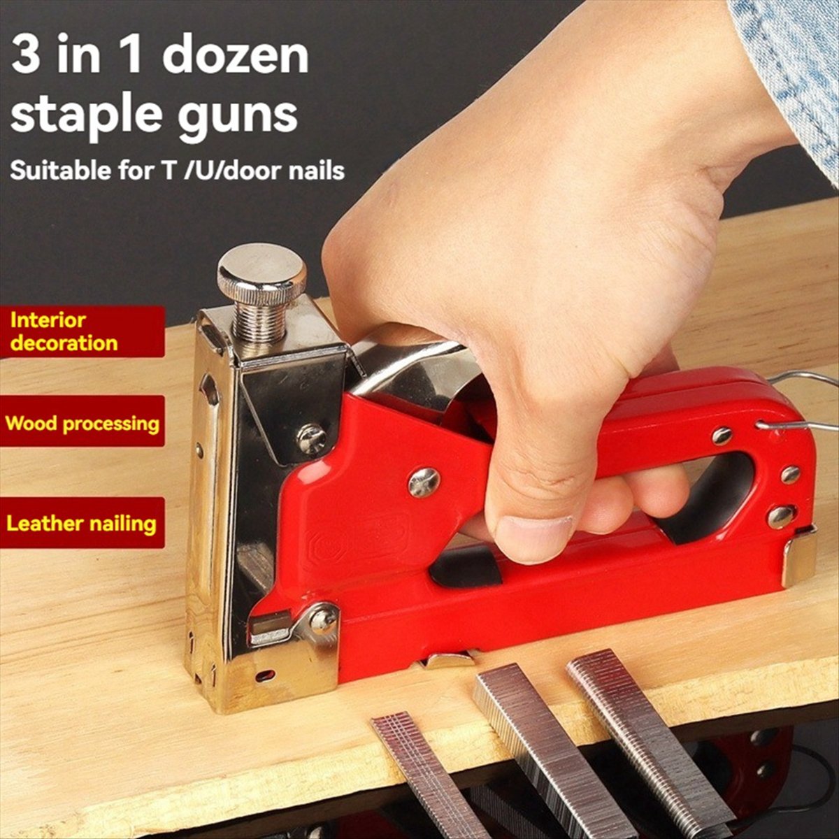 دباسة مسامير يدوية ثلاثية الأغ - مراجعة Woodworking Oil وسعره