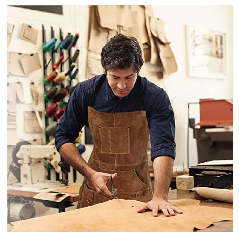 مريلة قماشية للنجارة والكهرباء - مراجعة Woodworking Overalls وسعره