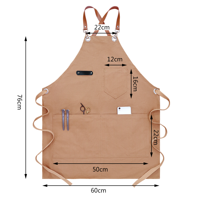 مريلة قماشية سميكة متينة مقاوم - مراجعة Woodworking Overalls وسعره