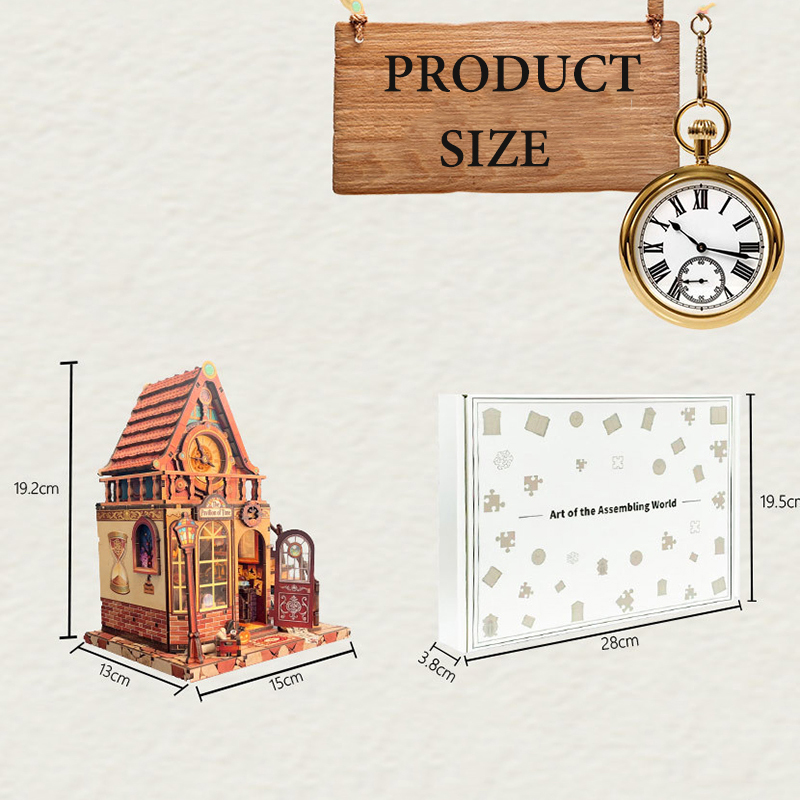 بيت دمى خشبي جديد على شكل جناح - مراجعة Woodworking Kits For Kids وسعره