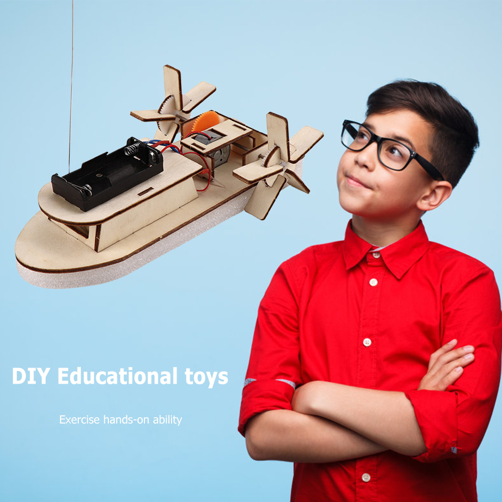 لتقوم بها بنفسك نموذج قارب ألع - مراجعة Woodworking Kits For Kids وسعره