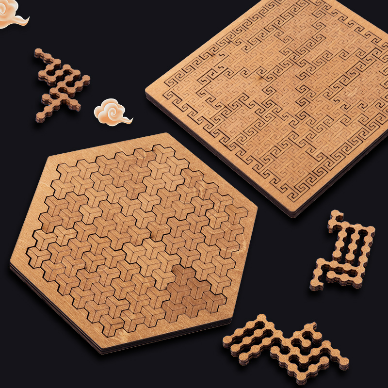 لغز خشبي مستحيل ألغاز الذكاء ل - مراجعة Woodworking Hobby وسعره