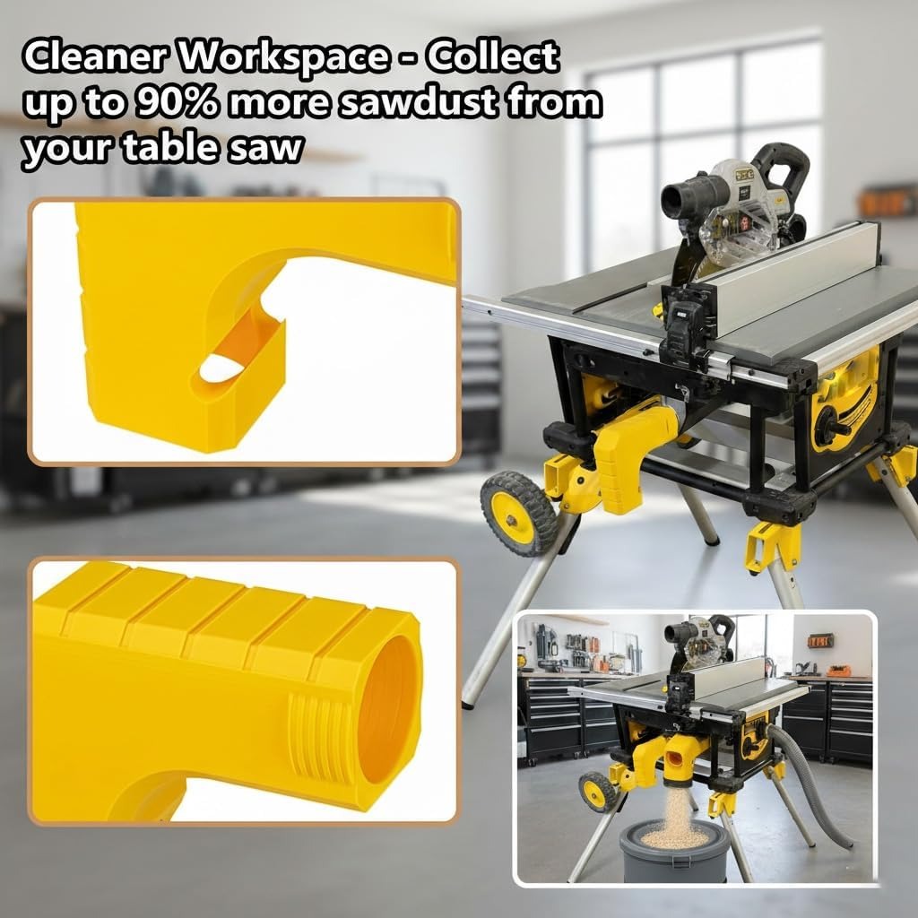 محول تجميع نشارة الخشب المكتبي - مراجعة Vacuum Cleaner Woodworking وسعره