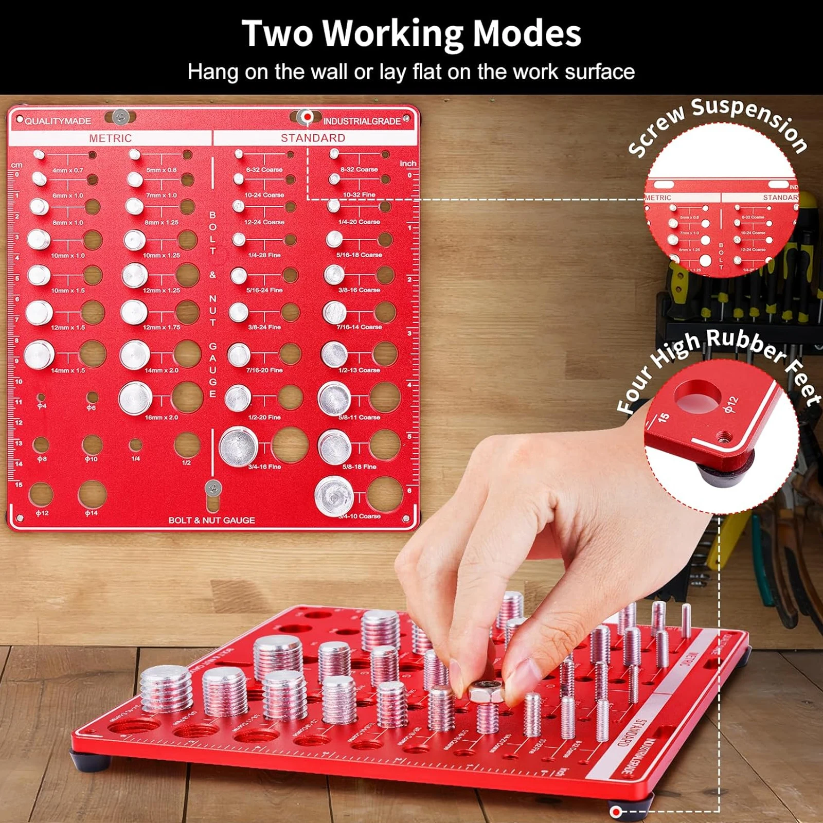 مجموعة أدوات قياس خيوط الصوامي - مراجعة Woodworking Essential Tools وسعره