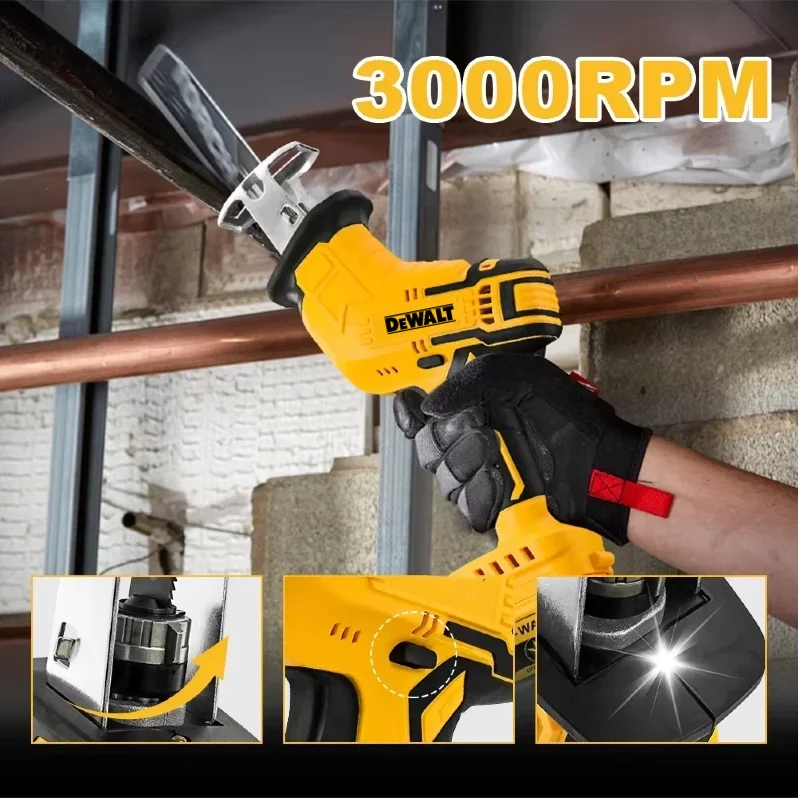 منشار ترددي بدون فرشاة من ديوا - مراجعة Woodworking Essential Tools وسعره