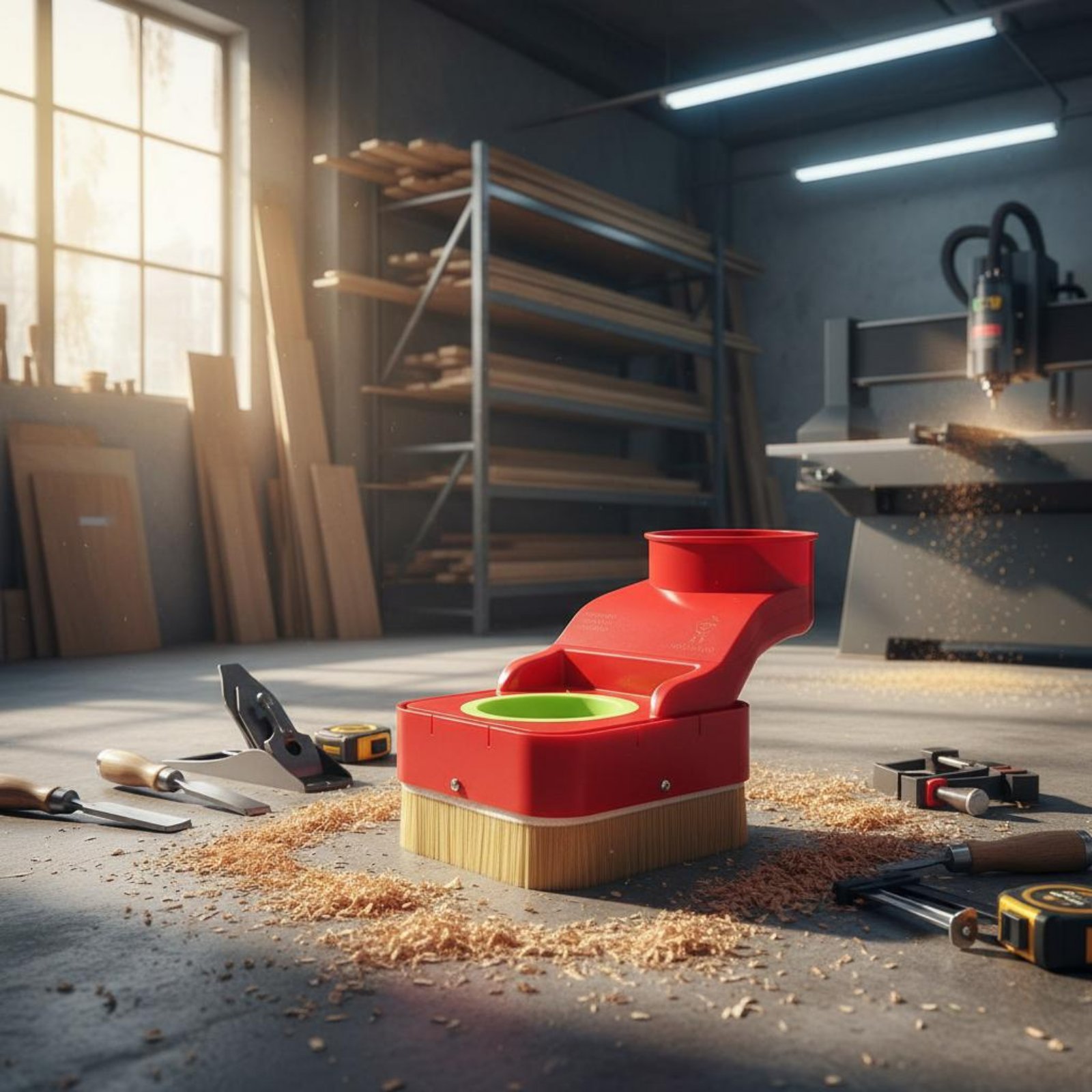 غطاء غبار لماكينة راوتر CNC، ف - مراجعة Vacuum Cleaner Woodworking وسعره