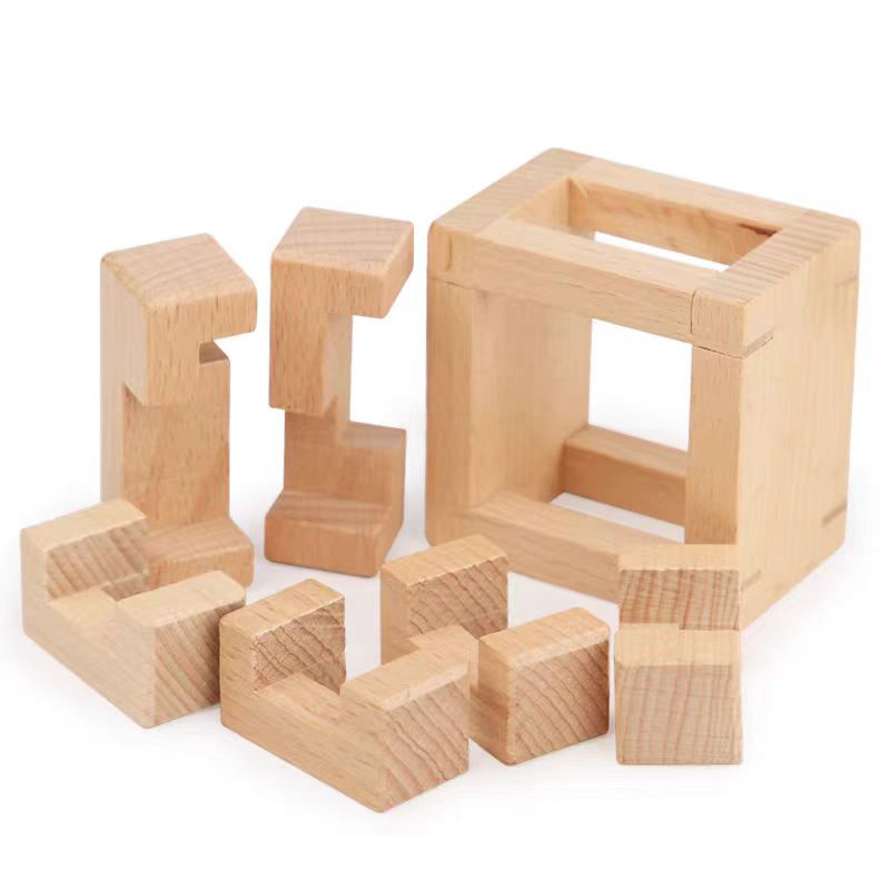 ألعاب تعليمية للتفكيك، مكعب أل - مراجعة Woodworking Hobby وسعره