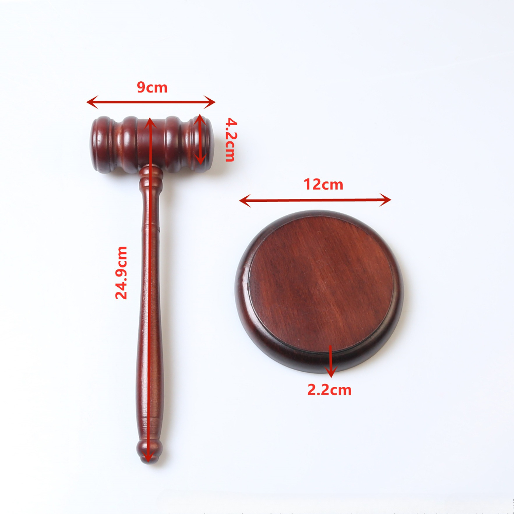 مطرقة القاضي الخشبية عالية الج - مراجعة Woodworking Auctions وسعره