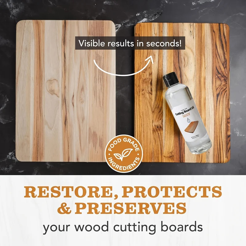 زيت معدني صالح للاستخدام الغذا - مراجعة Woodworking Oil Finish وسعره