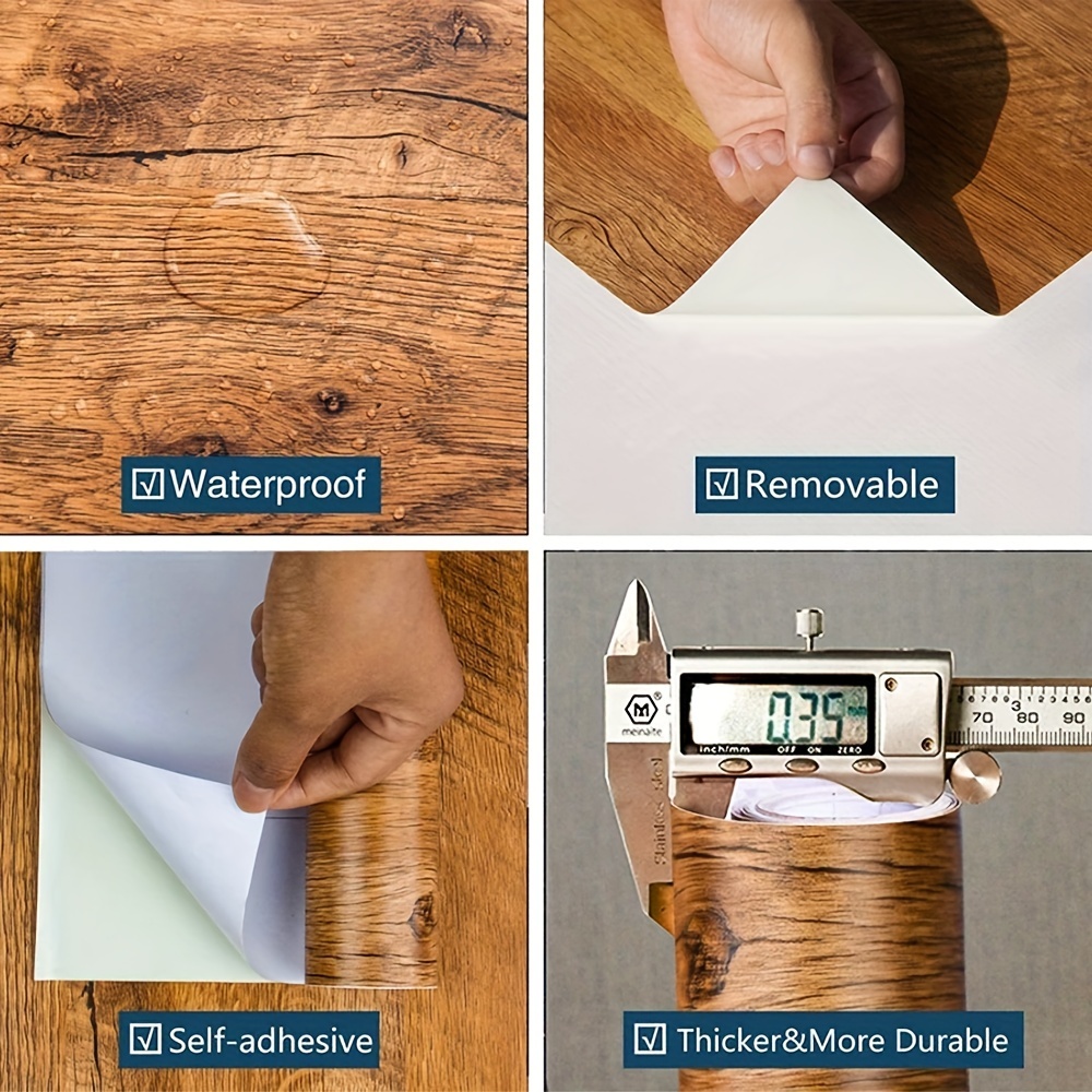 1 لفة من ورق الحائط ذاتي اللصق - مراجعة Woodworking Oil Finish وسعره