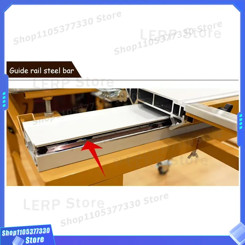 منشار طاولة منزلق محمول لأعمال - مراجعة Woodworking Workshop Design وسعره
