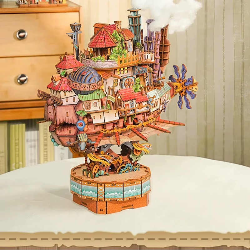 مجموعة نموذج ديوراما خشبية أصل - مراجعة Woodworking Hobby وسعره