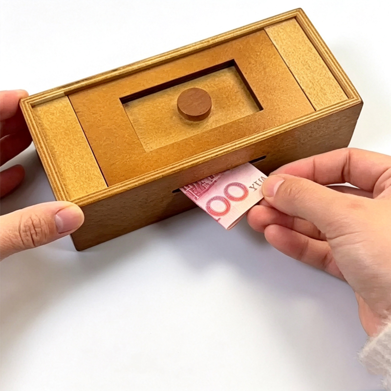 صندوق ألغاز خشبي مع حجرة سرية  - مراجعة Woodworking Hobby وسعره