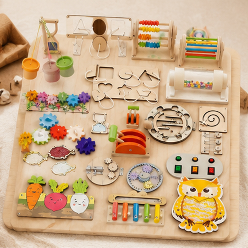 ملحقات لوحة مونتيسوري التعليمي - مراجعة Woodworking Kits For Kids وسعره